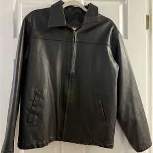 Arizona Jean Company Leather & Faux Leather Jacket